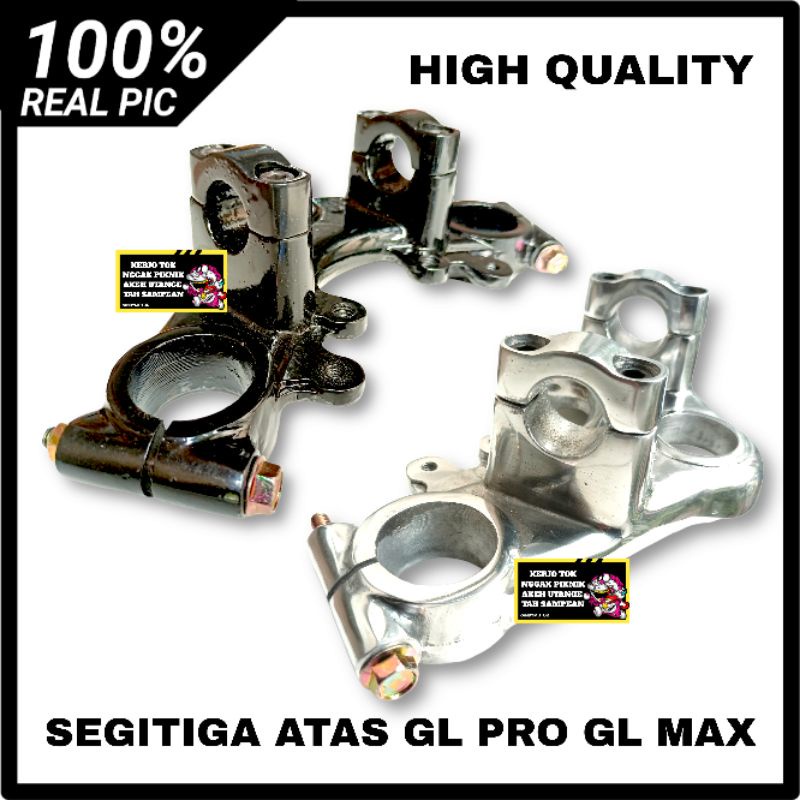 SEGITIGA ATAS DUDUKAN STANG STIR HONDA GL PRO GL MAX HIGH QUALITY MODEL ORI
