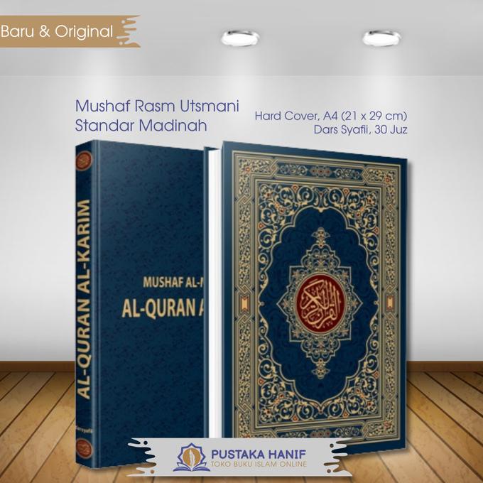 Mushaf Al Madinah A4 Rasm Utsmani AlQuran Besar
