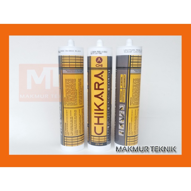 Lem Silikon Netral Lem Kaca Sealant Chikara