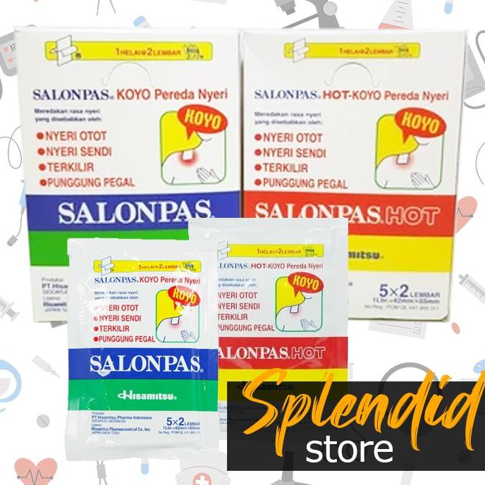 Bayar Cod ~ Salonpas Koyo / Salonpas Koyo - 1 box (10 Bungkus @5X2) 