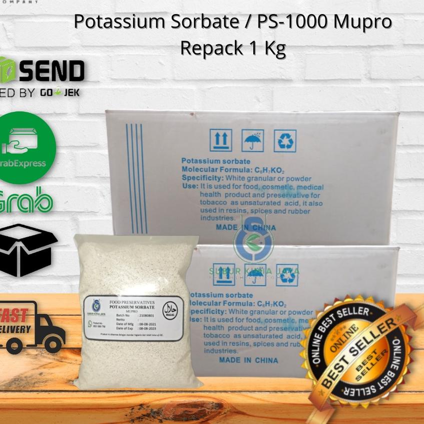 

♞ Potassium Sorbate / Kalium Sorbate 1 Kg ♀