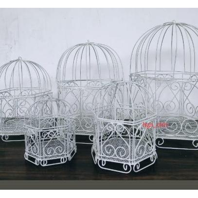 [KODE PRODUK GFYZC8487] Hantaran Mahar Sangkar Burung Seserahan Hantaran Kawat Besi