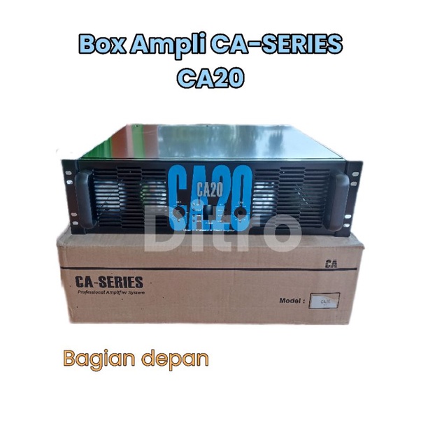 Box power CA Amplifier CA 20  Panel 4U bahan super tebal Box Power Ampilifier