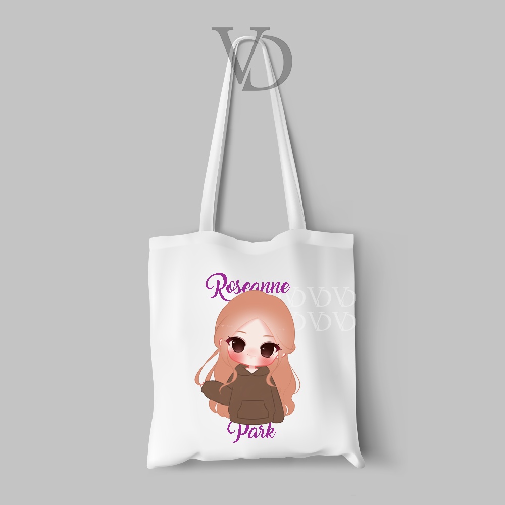 tote bag kanvas blackpink bornpink / tas blink