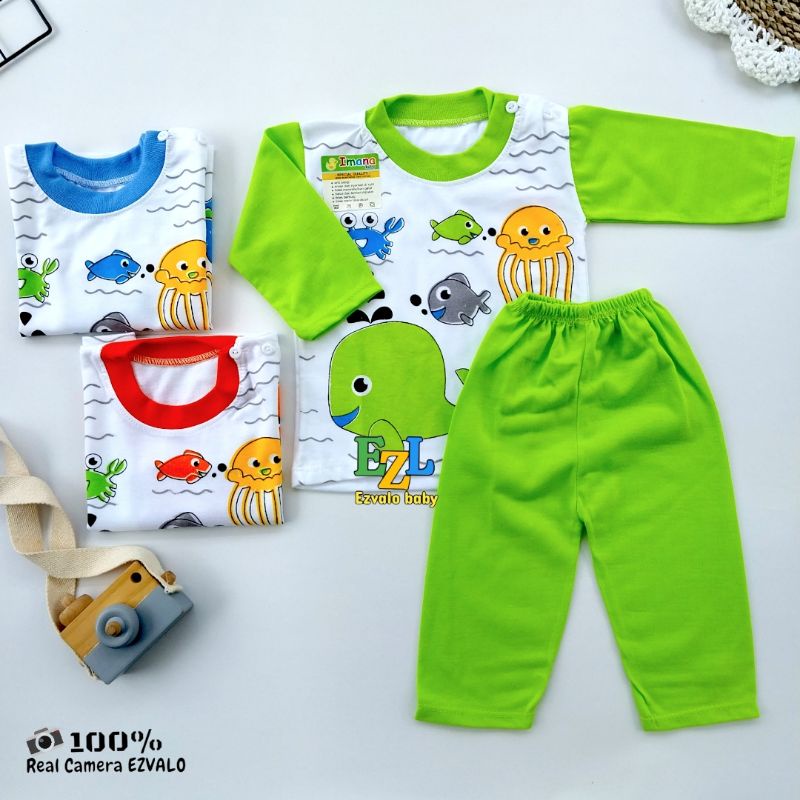 BAJU BAYI KAOS OBLONG SETELAN BAYI GAMBAR PAUS