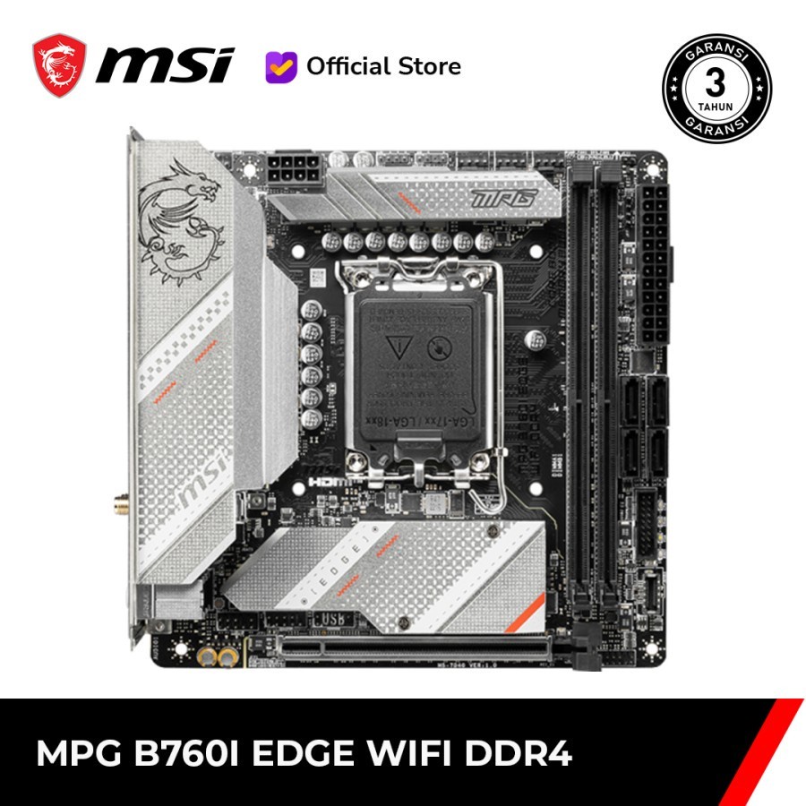 MSI MPG B760I EDGE WIFI DDR4