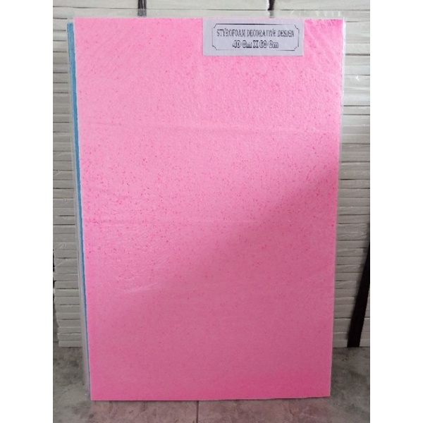 

Paket STYROFOAM/GABUS WARNA (MERAH MUDA) uk 40x60x1cm @12pcs