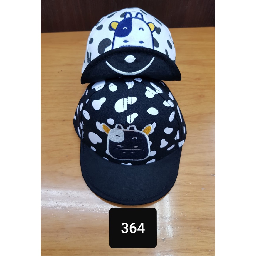 Topi Baby Pet Print Bordir