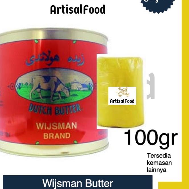 

Limited[KI3]-Wijsman Wisman Wisjman Butter Mentega Roombutter 100 gr kiloan 100gr