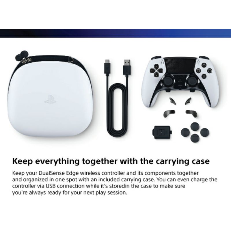 PS5 DualSense Edge Wireless Controller ( Garansi Resmi Sony ) + Playstation Gift Set