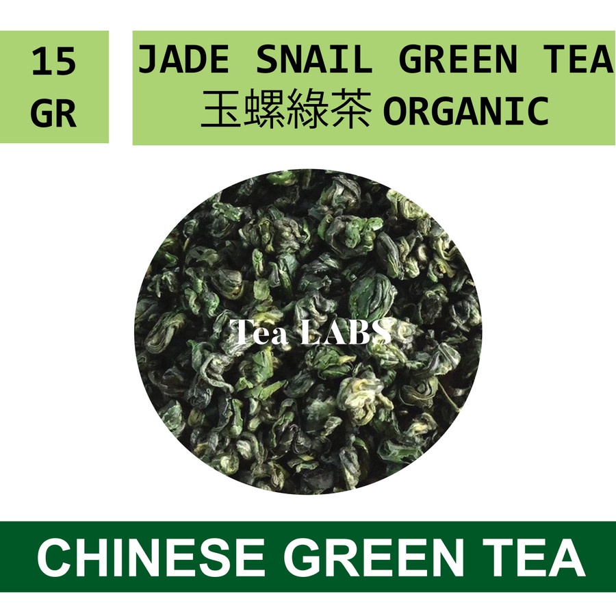 

Jade Snail Chinese Green Tea Organic / Standing Pouch
