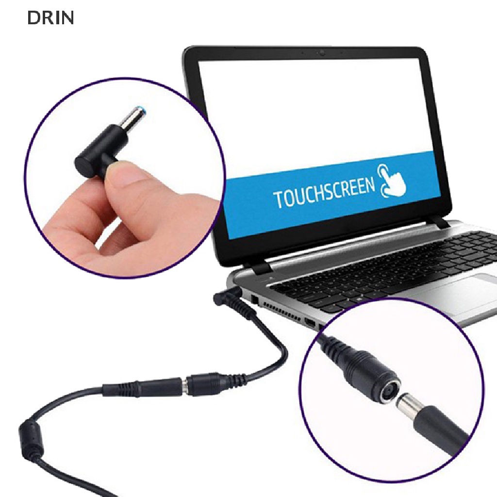 Dr 7.4x5.0mm Ke 4.5x3.0mm Tip DC Power Adapter Charger Konektor Untuk HP Laptop vn