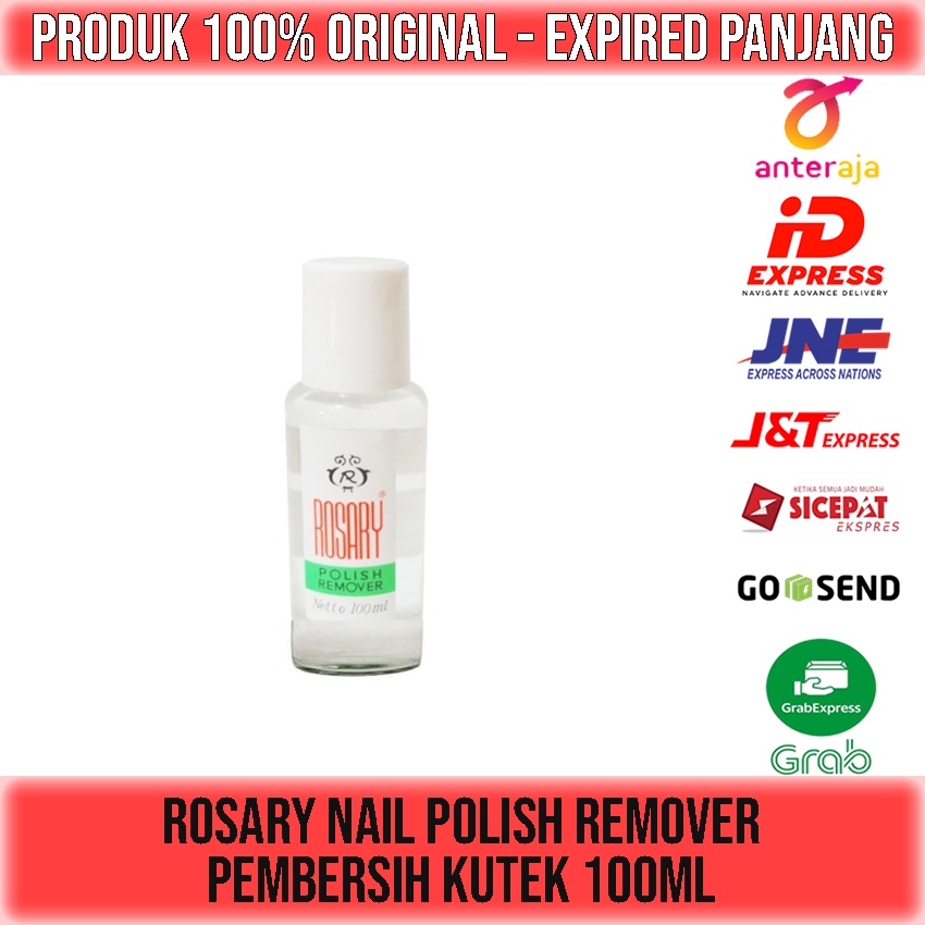 ASETON ROSARY NAIL POLISH REMOVER PEMBERSIH KUTEK 50ml 100ml 165ml