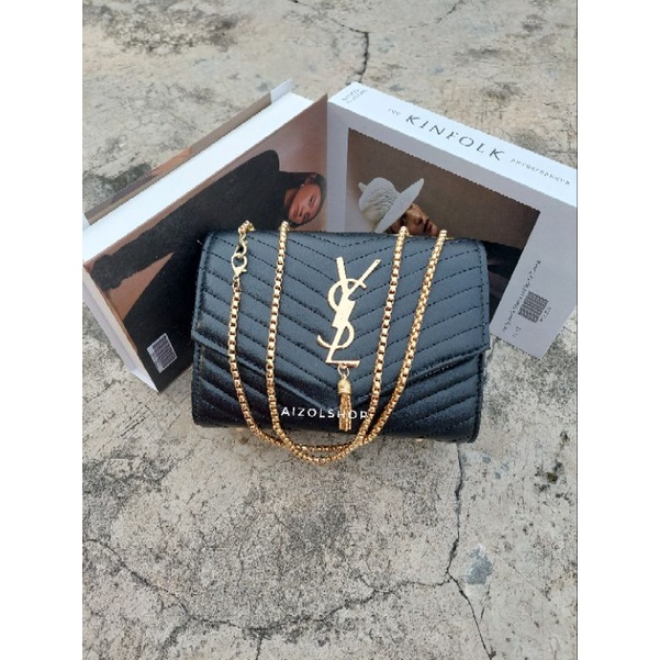 tas selempang wanita YOLA rantai slingbag