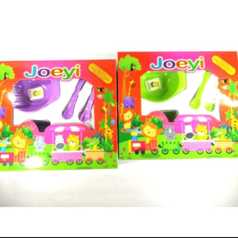 JOEYI- FEEDING SET JOEYI MEDIUM- TEMPAT MAKAN BAYI- PERLENGKAPAN MAKAN BAYI