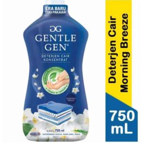 GENTLE GEN Deterjen Cair Konsentrat  Morning Breeze 750 ml