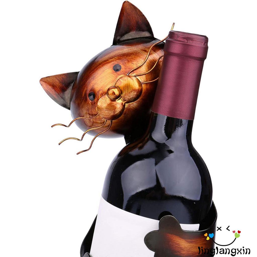 Llx-cat Wine Storage RackOne Botol Kapasitas Dekorasi Meja