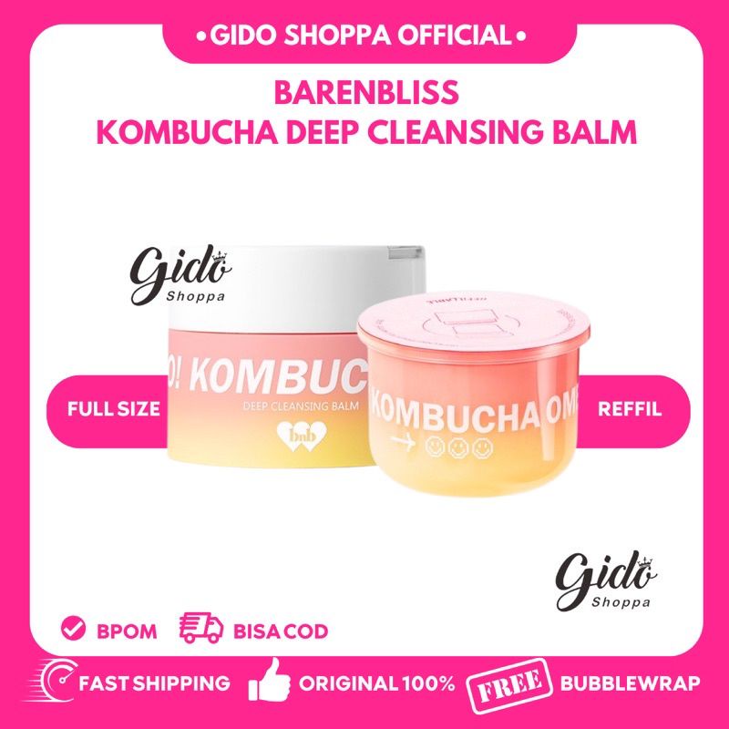 BARENBLISS BNB CLEANSING BALM KOMBUCHA EMEGA