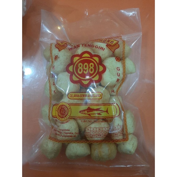 

KERUPUK BASO BANGKA IKAN TENGGIRI MERK 898