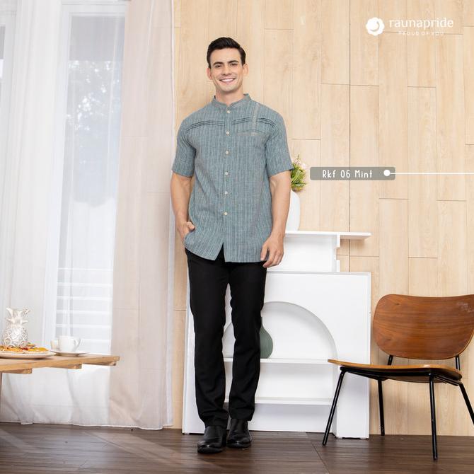 Rauna - Baju Muslim - Sarimbit - Koko Dewasa 06 Mint