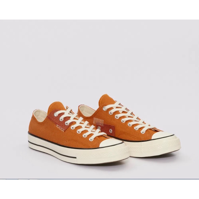 Converse Chuck 70 70s Desert Patchwork Embroidered Denim Twill Orange