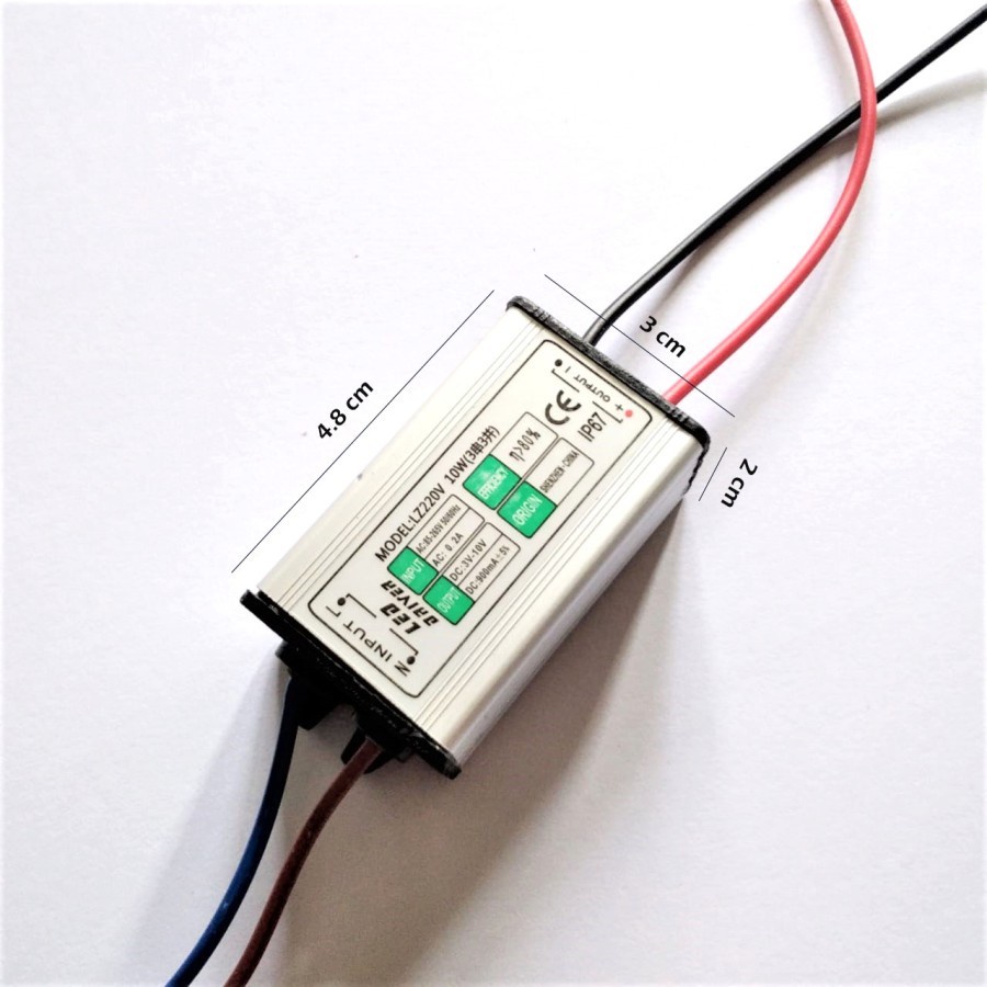 LED DRIVER high voltage Waterproof 10 20 30 50 Watt (8180)