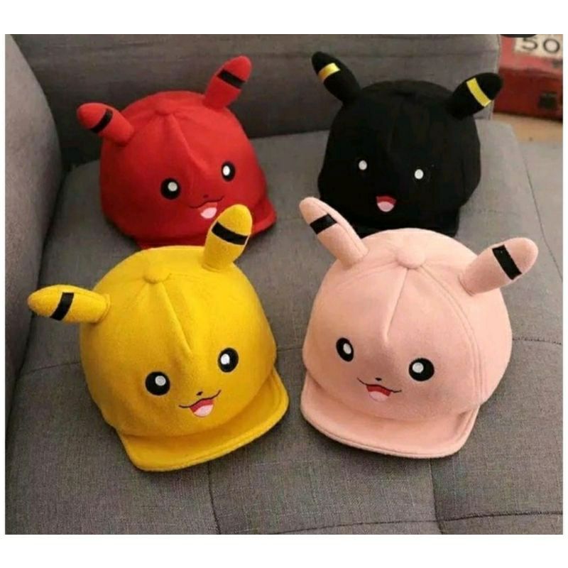 Topi Anak Motif Pikachu Topi Anak Lucu