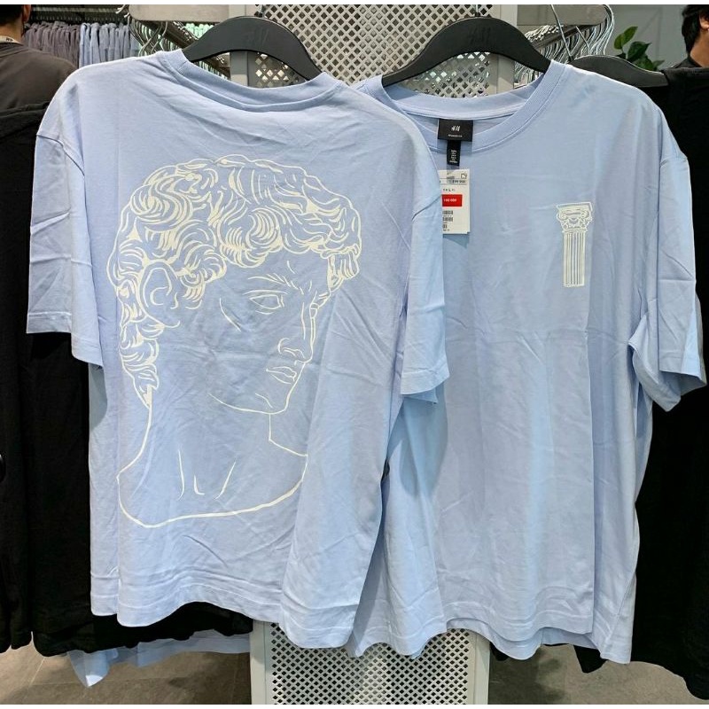 ‼️JASTIP‼️ H&M TSHIRT COWO UNISEX MOTIF  [BEST SELLER] JASTIP ORIGINAL STORE HNM/ KAOS COWO