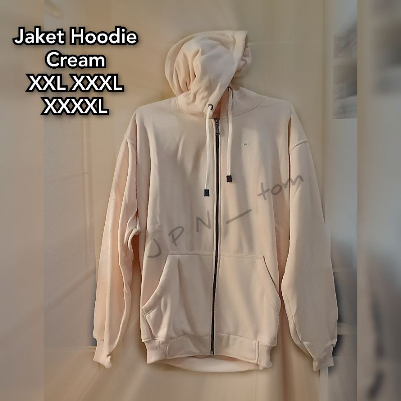 JAKET POLOS CREAM JUMBO SLETING BIG SIZE XXL XXXL XXXXL KREM SWEATER HOODIE RESLETING UKURAN BIGSIZE KATUN LEVI S M L XL 2XL 3XL 4XL LD 120 LD 130 WARNA DENIM BAHAN TEBAL ADEM BOY ARIEL