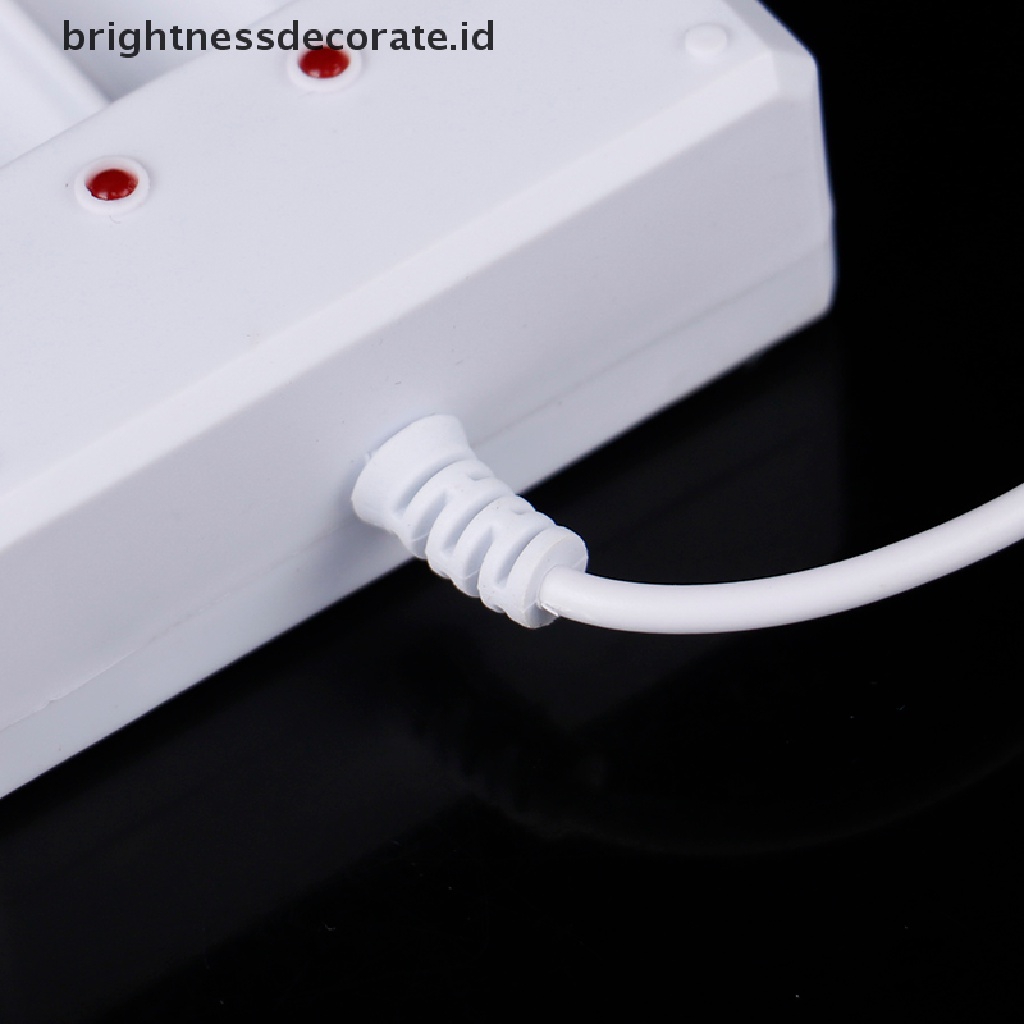 [Birth] 4slot USB Fast Charging AAA Dan AA Charger Perlindungan Konslet Pendek [ID]