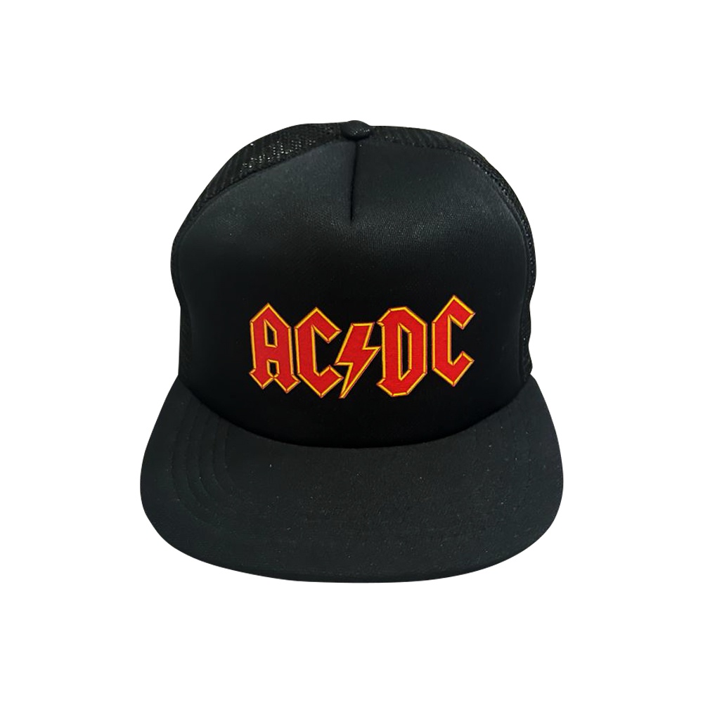 TOPI BAND ACDC | TOPI SNAPBACK JARING TRUCKER HAT DISTRO MUSIK ROCK METAL AC DC