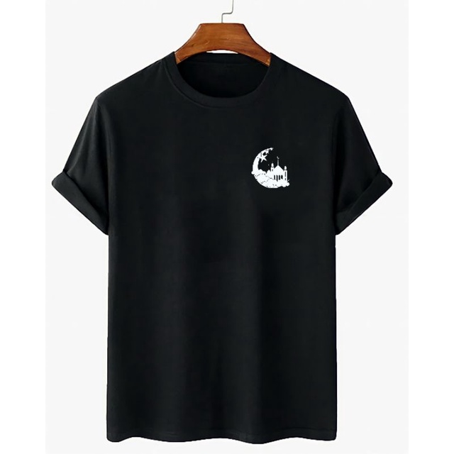 Baju Pria Kaos Oblong Pria Lengan Pendek Lebaran Mesjid Tshirt Lelaki Distro Cod