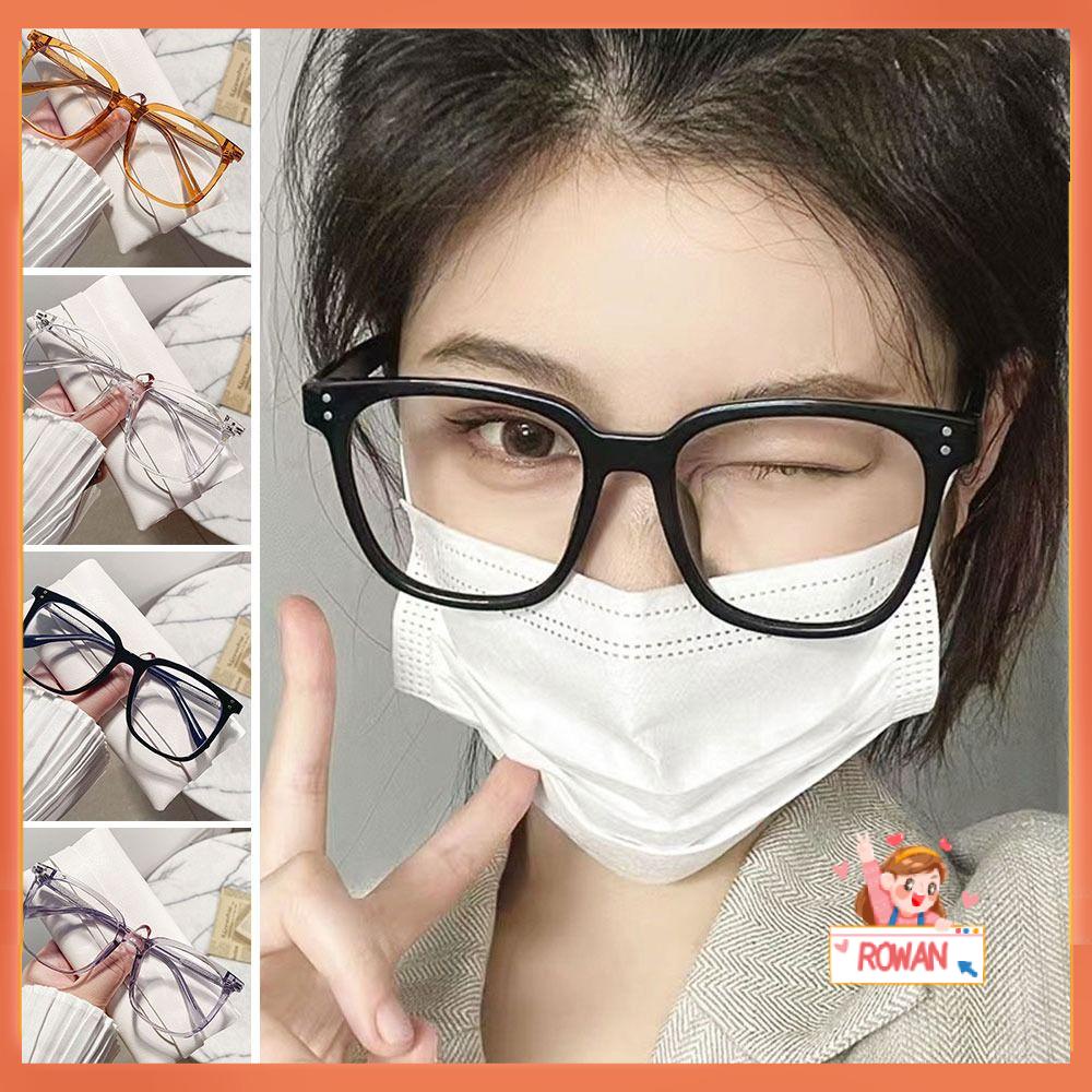 R-flower Anti-Blue Light Kacamata Pria Wanita Portable Pelindung Mata Ultra Light Frame