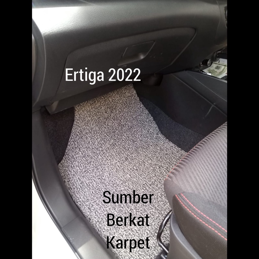Terbaru Murah Karpet Mobil Mie/Bihun Ertiga 2022 Antislip Sampai Bagasi