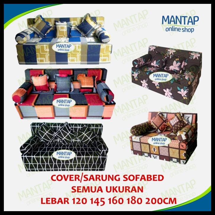 Cover Sofa Bed Inoac / Sarung Sofa Bed Sofabed 120 145 160 180 200Cm