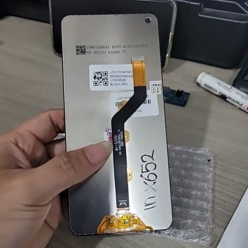 lcd ori oem infinix x652 s5 lite x652a x652b second