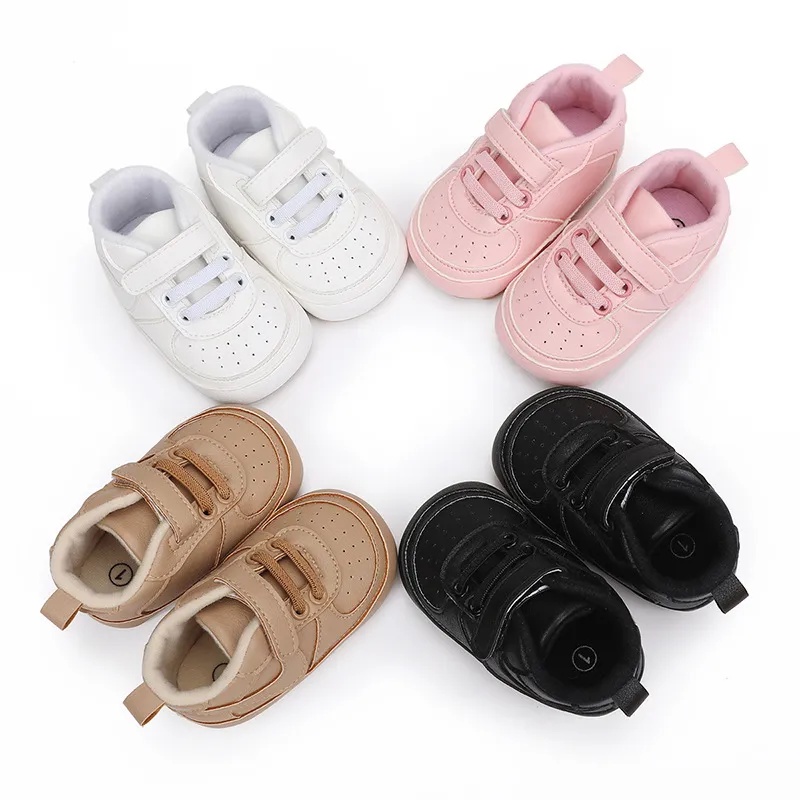 Sepatu Bayi Prewalker Laki Laki Perempuan Umur 0 - 12 Bulan Sepatu Sneakers Anak Bayi Laki Laki Perempuan Baby Prewaker Shoes Cowok Cewek Murah Umur 0 - 14 Bulan, umur 1 Tahun 0 - 6 Bulan AK 15