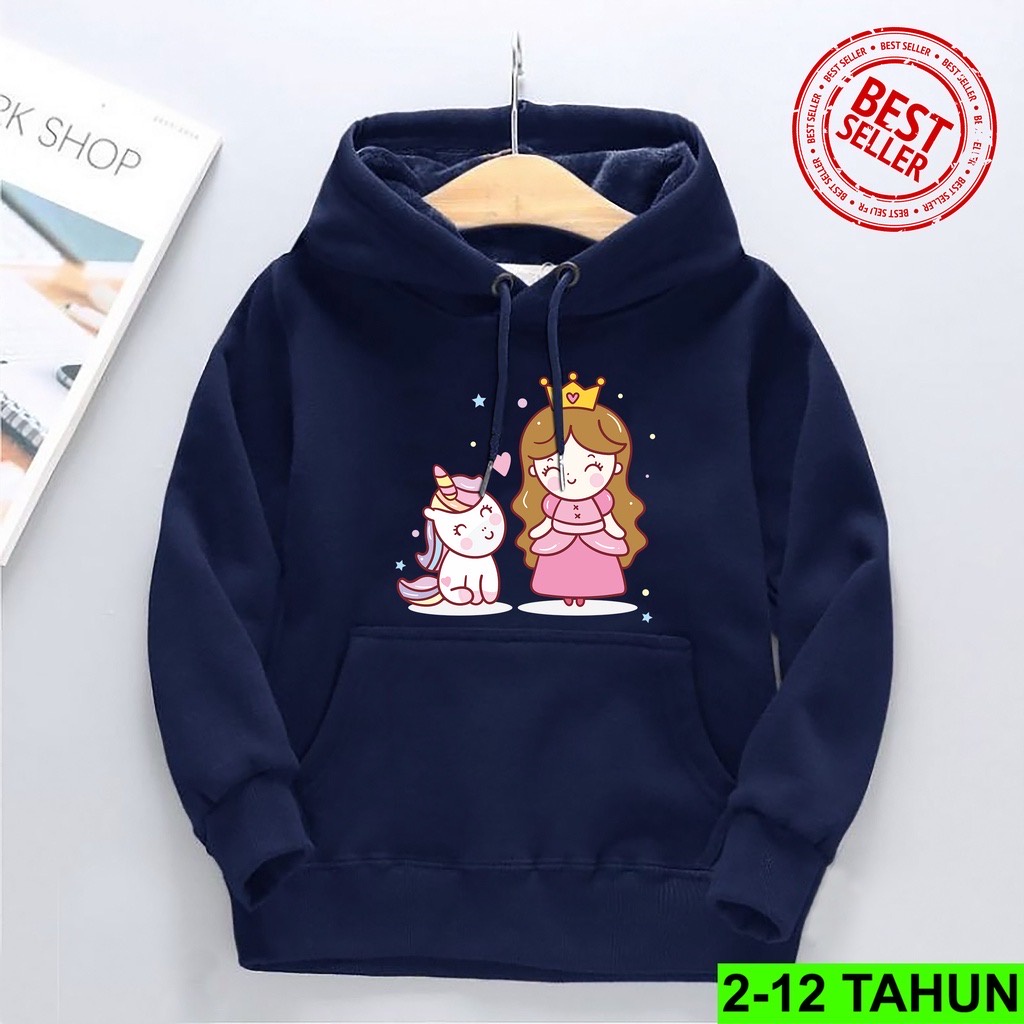 FRINCES UNIC Jaket Hoodie Anak Viral Bahan Fleece II Jumper Hoodie Anak  FRINCES UNIC II Sz M - XL ( Laki Laki &amp; Peremepuan )