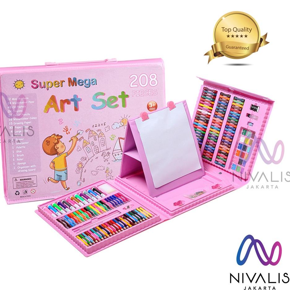

Top Delivery NIVALIS JAKARTA CRAYON SET 208PCS CRAYON ISI PENSIL WRNA SET OIL PASTER ISI 208 ALAT MENGGAMBAR MELUKIS MEWARNAI