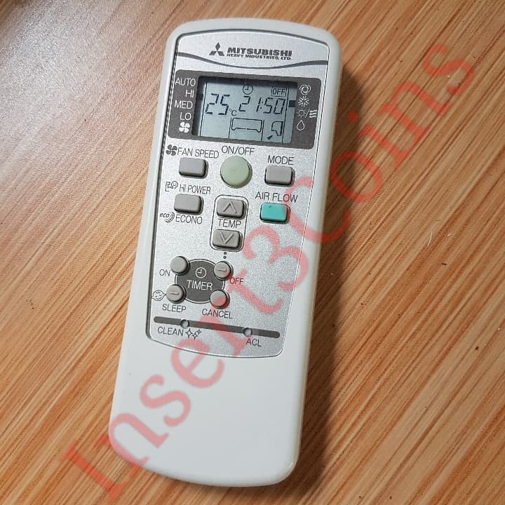 Remote AC Mitsubishi RKX502A001B Second Original