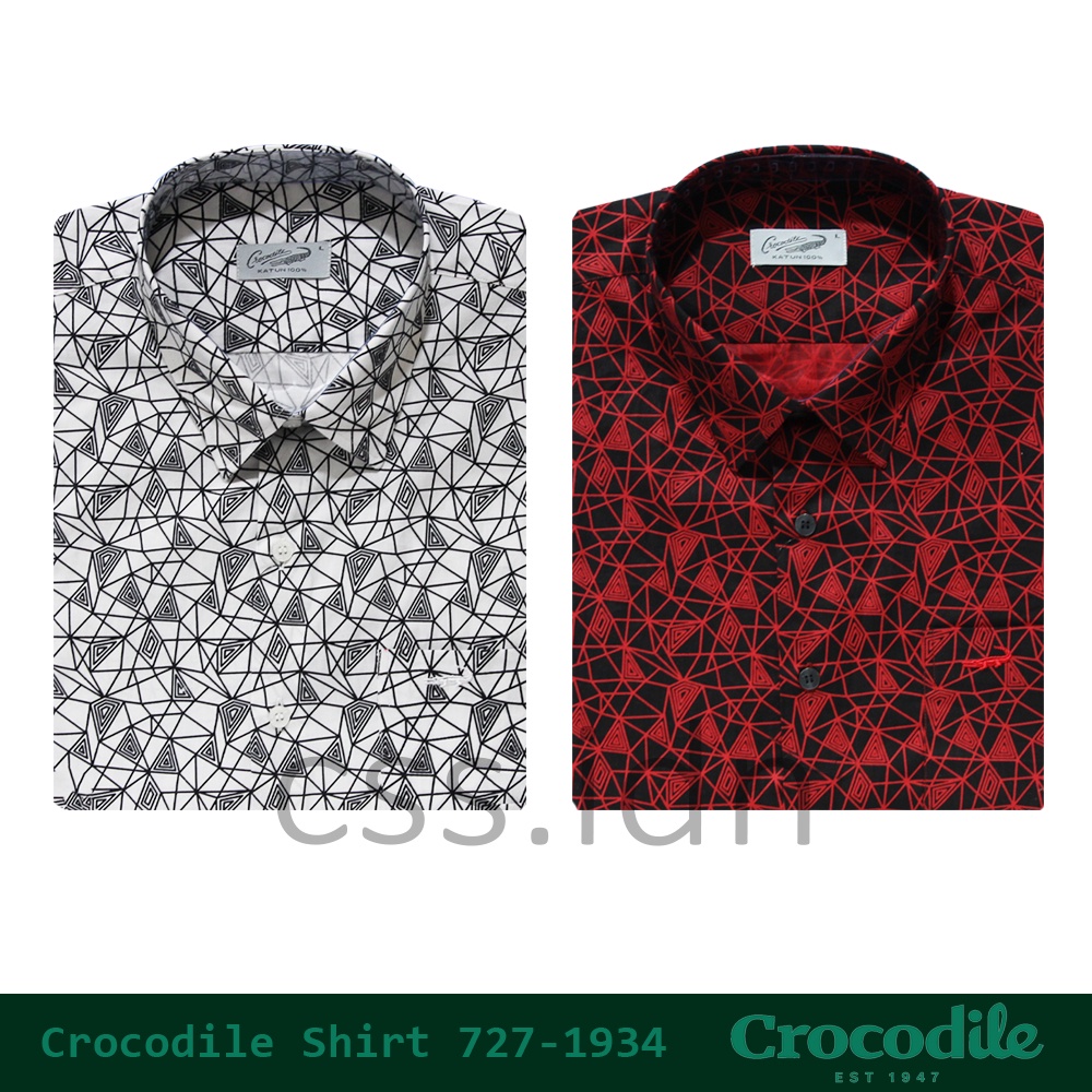Kemeja Pria Lengan Pendek Crocodile 727-1934