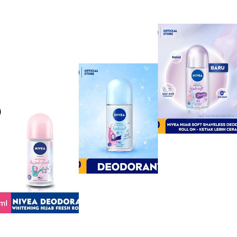 NIVEA Hijab Deodorant Roll-On