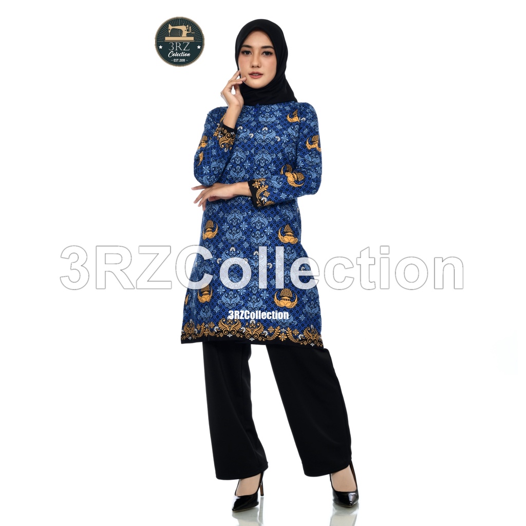 BEST SELLER TUNIK BATIK KORPRI WANITA SERAGAM KORPRI WANITA GAMIS KORPRI TERBARU