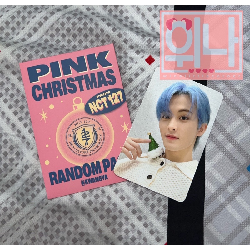 PC NCT 127 Mark MD Pink Christmas 2022