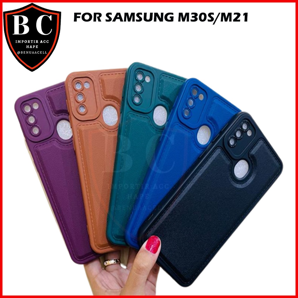 CASE SAMSUNG M31 - CASE LEATHER PRO SAMSUNG M30S M21 SAMSUNG M31