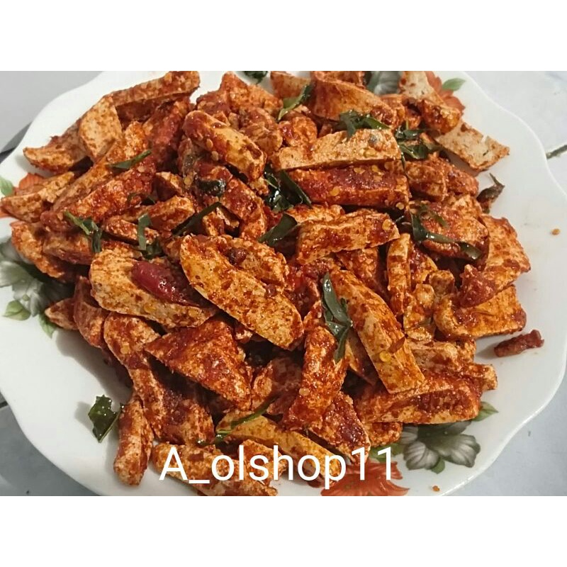 Basreng pedas daun jeruk isi 1kg