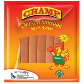 

CHAMP CHICKEN SAUSAGE 375 GR
