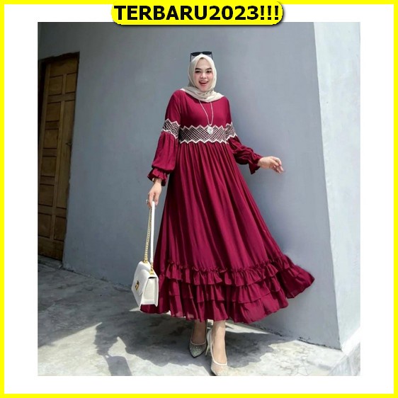 New Arrival Gamis Juwita | Gamis Brokat Terbaru 2023 | Gamis Terbaru 2023 | Gamis Brokat Lebaran 202