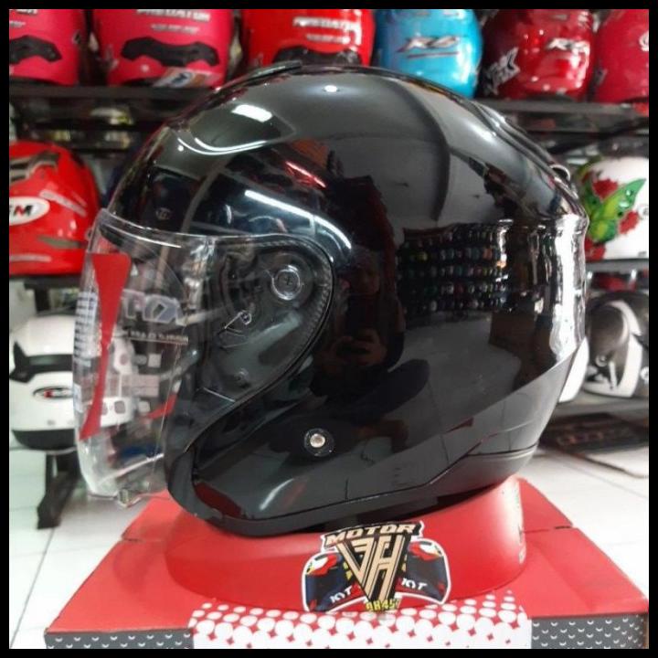 Kyt Kyoto Solid Black Glossy Original Kyt