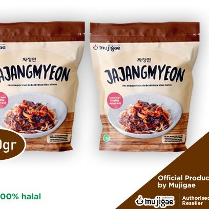 

➪ PAKET ISI 2 - Mujigae Jajangmyeon Mie Saus Kedelai Hitam khas Korea (330gr) /Jjajangmyeon ☂